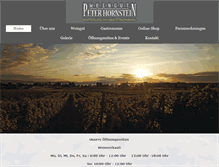 Tablet Screenshot of peter-hornstein.de